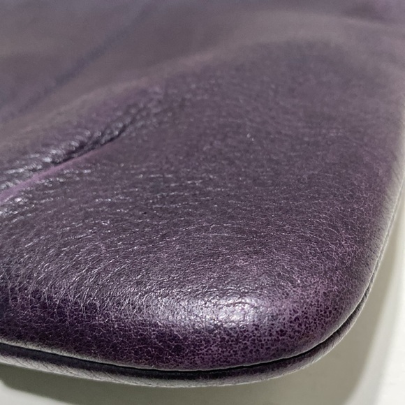 COACH (#43112) “Brooke” Purple Leather Crossbody Bag - Picture 10 of 14